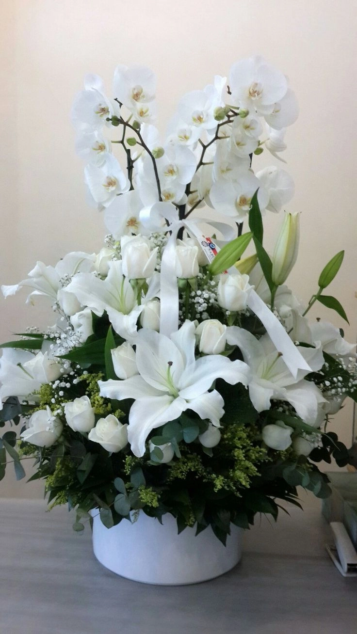 Orchid Lily Luxe Signature Arrangement