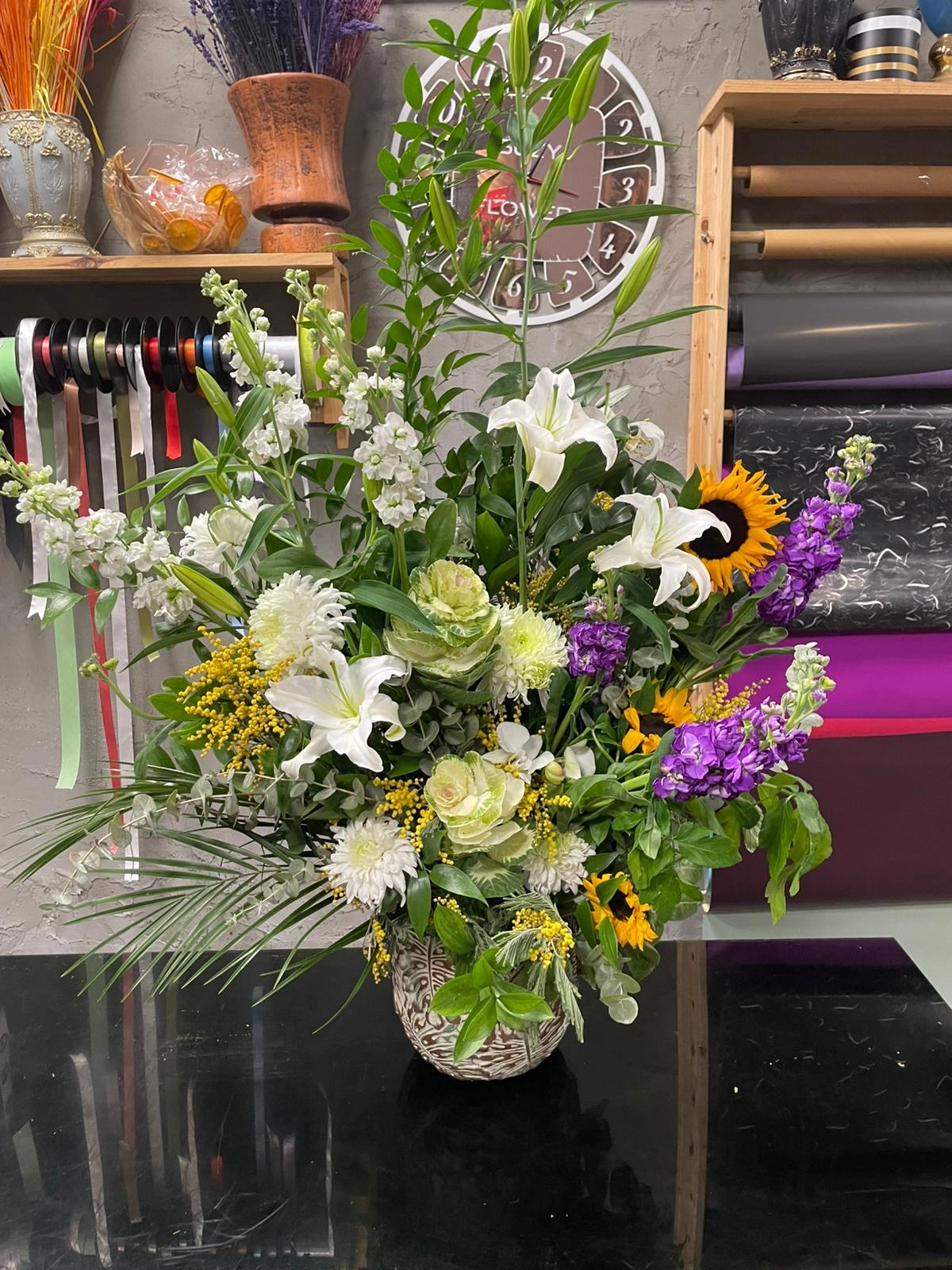 Soft Luxe Floral Arrangement