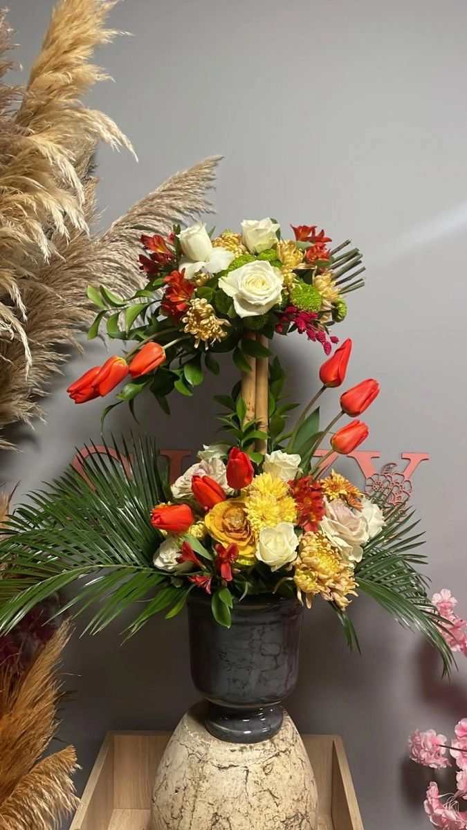 Tulip & Rose Fusion Bouquet