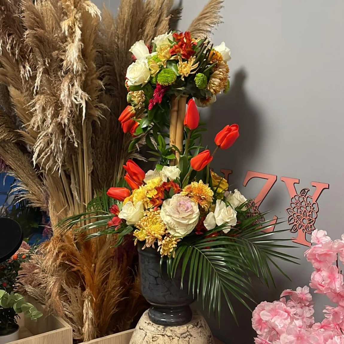 Tulip & Rose Fusion Bouquet