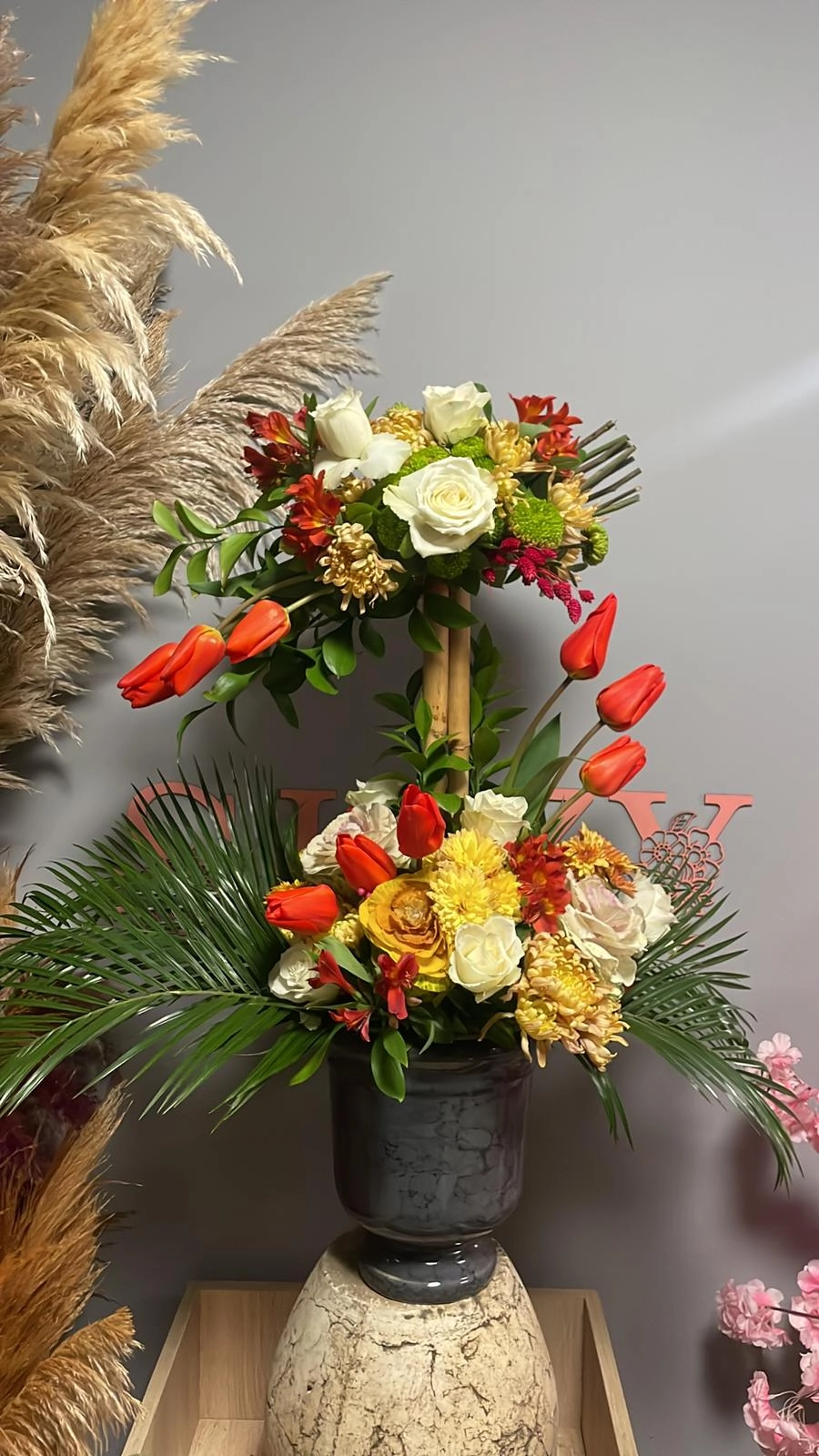 Tulip & Rose Fusion Bouquet